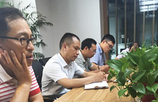 政府领导视察渝江悦,成为江苏省重点大学生创业项目